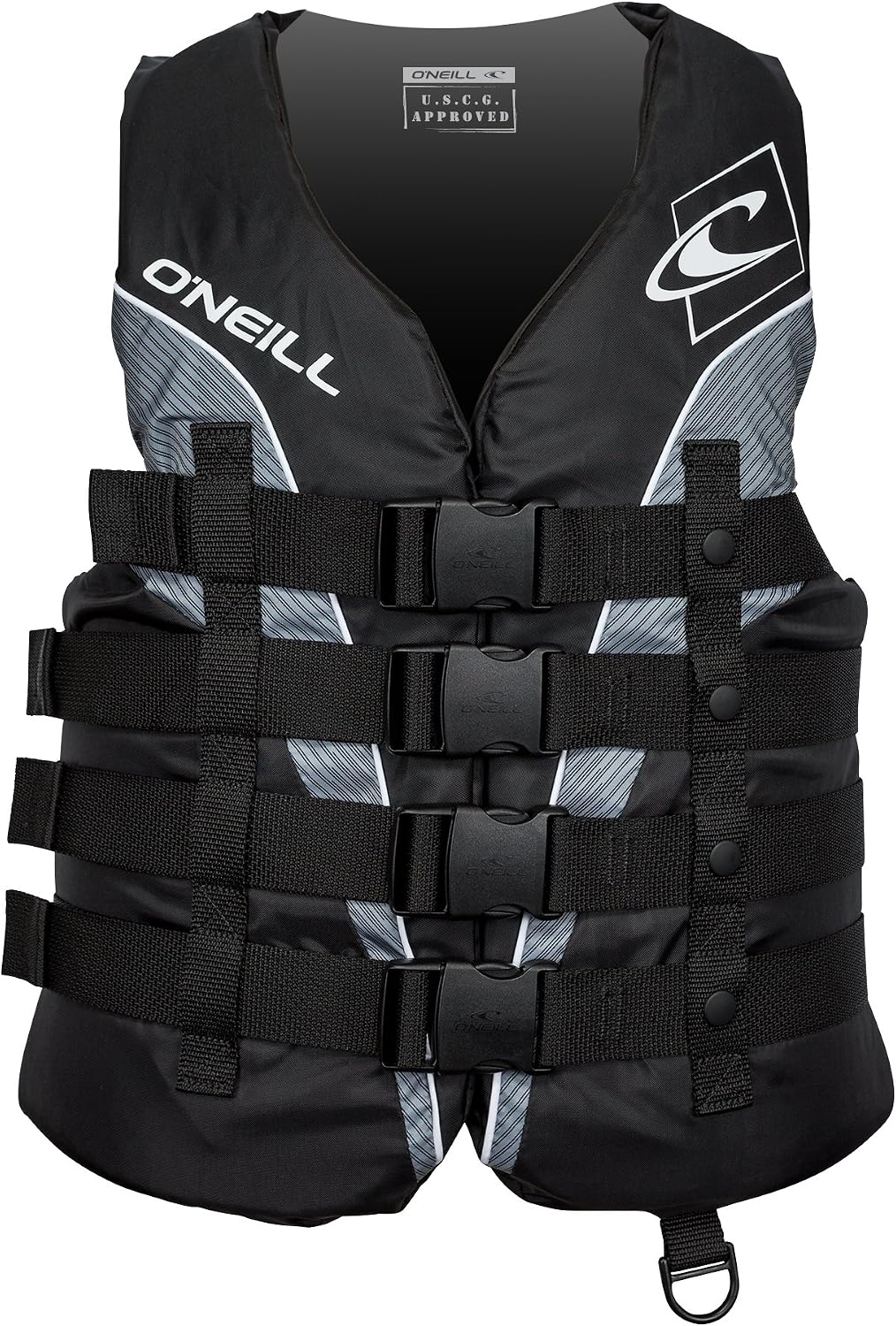 O’Neill Men’s SuperLite USCG Approved Life Vest – Lightweight Men’s Life Jacket for Boating, Wakeboarding
