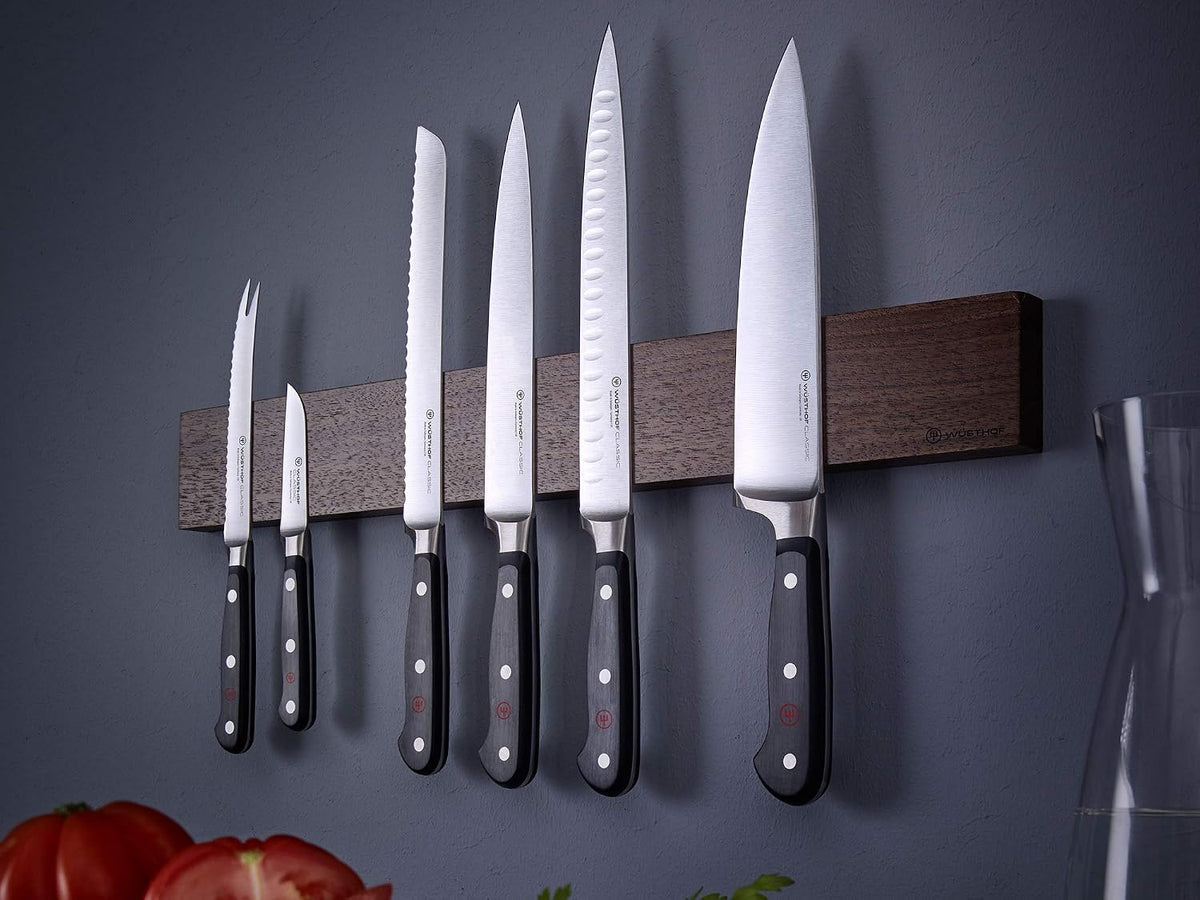 Classic Hollow Edge 2-Piece Chef's Knife Set, Black, 6-inch and 3.5-inch