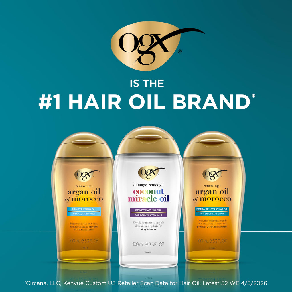Extra Strength Damage Remedy + Coconut Miracle Hair Oil, 3.3 fl. oz