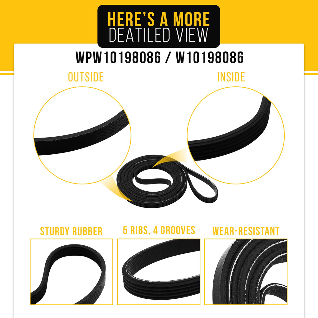Dryer Belt for Maytag MGDC500VW0