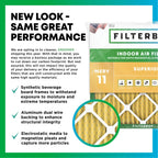 16x32x1 Air Filter MERV 11 Pet & Allergy Defense (6-Pack)