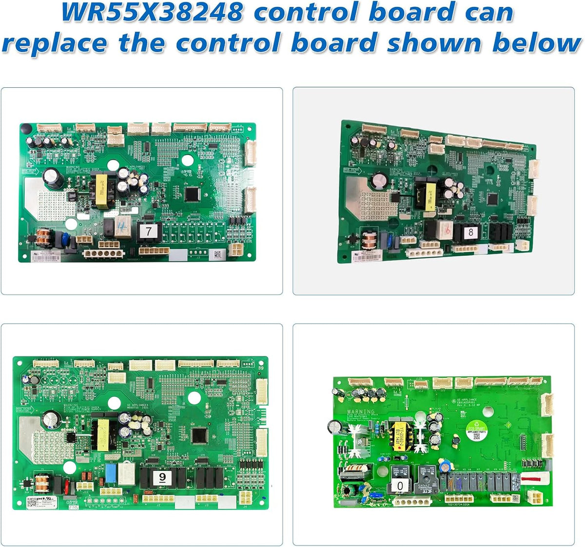 WR55X38248 Control Board Compatible with GE Refrigerator