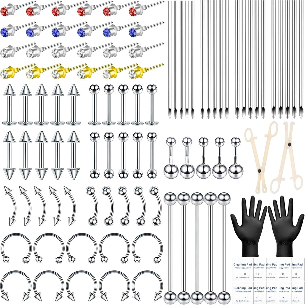 Body Septum Piercing Kit for All Piercings