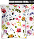 Poly Mailers 6x9 Inch, 100 Pack, Flower Self-Seal Shipping Bags