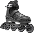 Adult Inline Skates for Men Women Teens | Comfortable Adjustable Recreational Skates Convenient Closure Entry Level