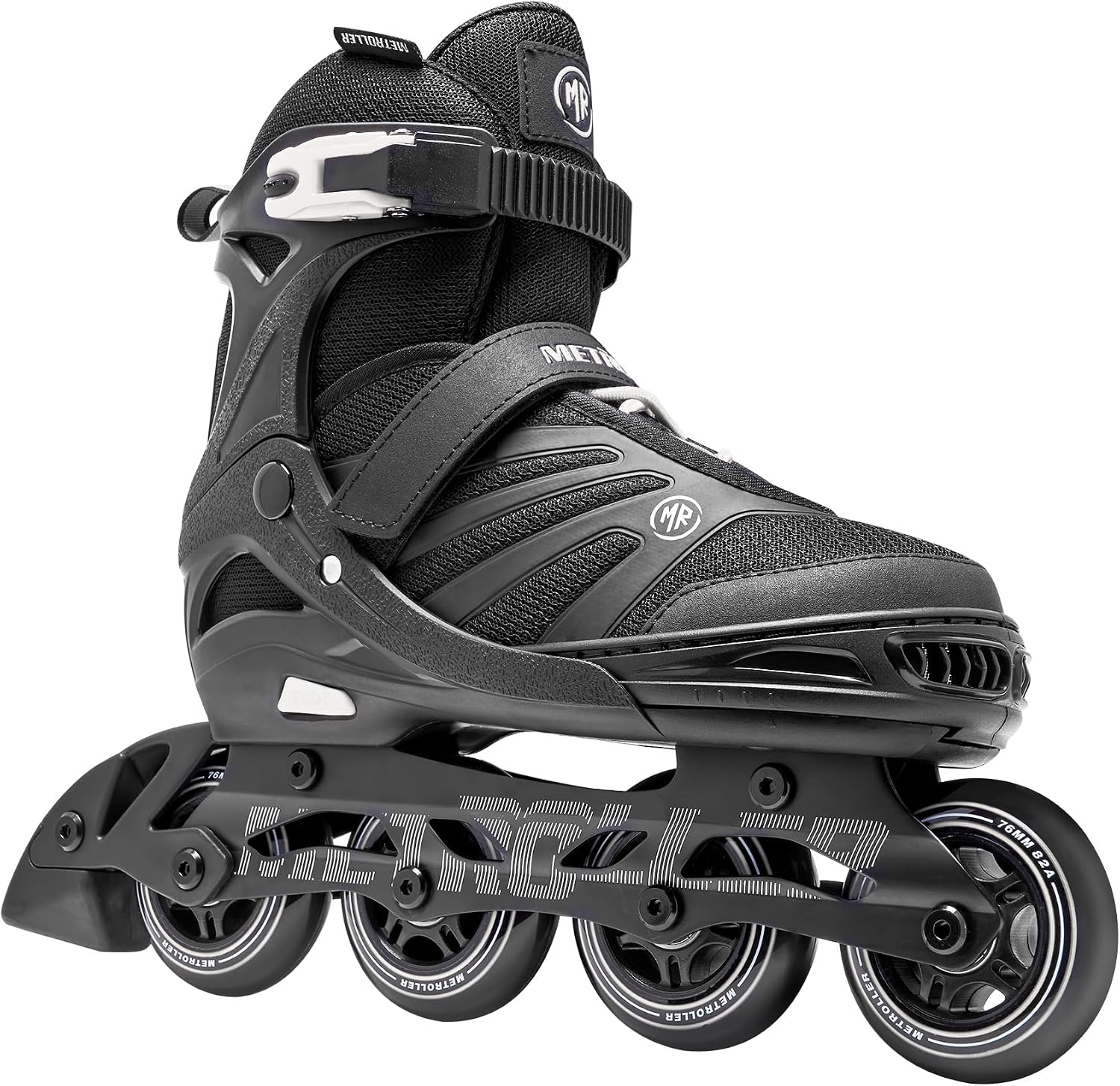 Adult Inline Skates for Men Women Teens | Comfortable Adjustable Recreational Skates Convenient Closure Entry Level