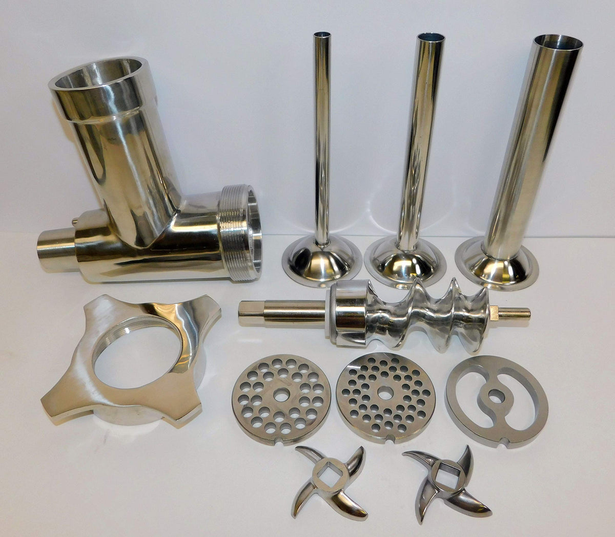 Meat grinder with sausage making kit FITS a200 d300 h600 h660 plus Univex mixer From Smokehouse Chef