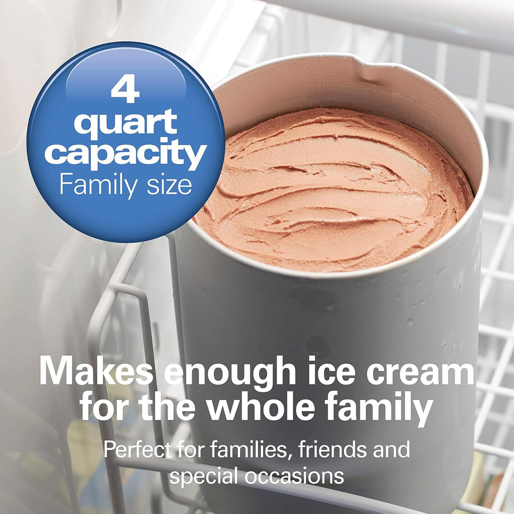 Automatic Electric Ice Cream Maker & Frozen Yogurt Machine