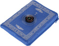 1 Pieces Portable Travel Prayer Mat with Compass, Waterproof Polyester Prayer Rug, Muslim Travel Prayer Mat, for