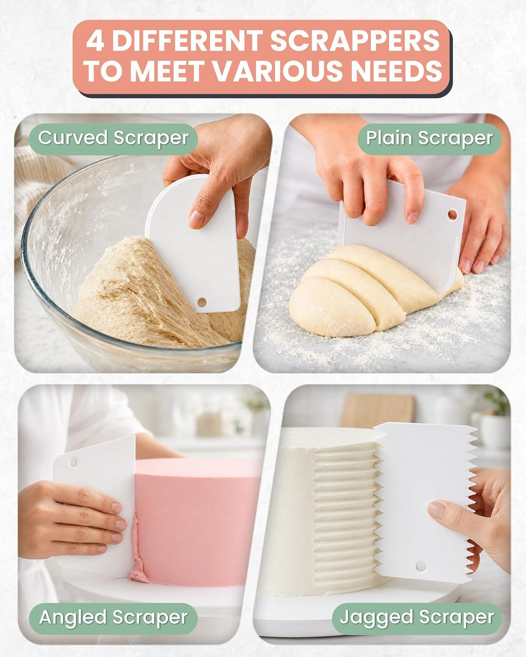 35PCs Cake Decorating Kit with Cake Turntable, Piping Bags and Tips