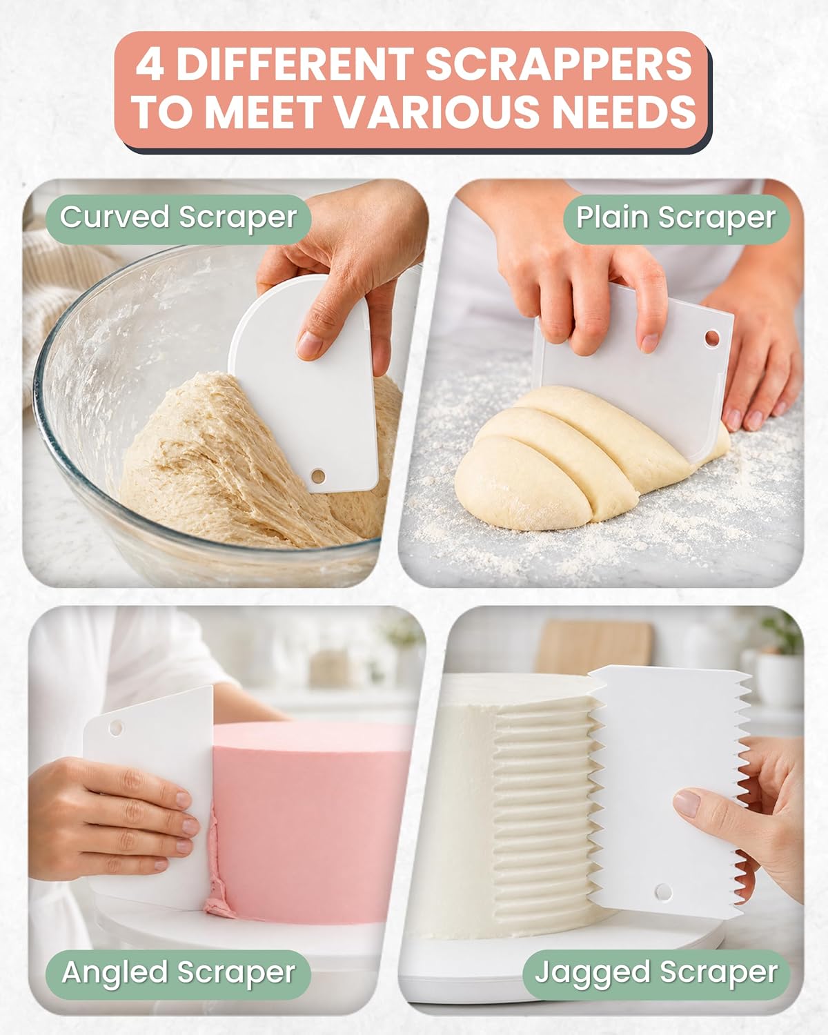 35PCs Cake Decorating Kit with Cake Turntable, Piping Bags and Tips