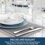 32 Piece Dinner Forks Set, Food-Grade Stainless Steel Silverware Forks, Cutlery Fork, Metal Fork for Home, Kitchen or