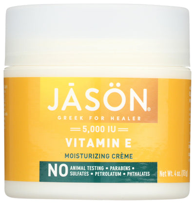 Jasön Revitalizing Vitamin E 5000 IU Moisturizing Crème, 4 Ounce Container, Multicolor, Organic