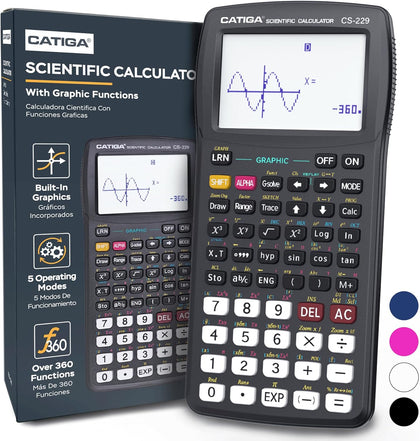 Scientific Calculators with Graphic Functions, Graphing Calculators with Multiple Modes, Scientific Calculators for