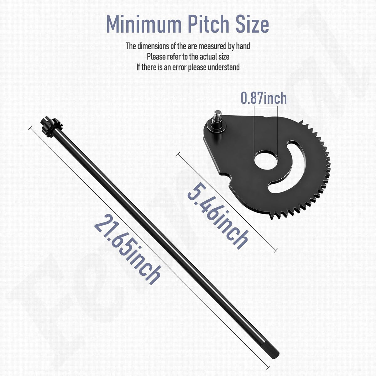 738-0919 617-04094 Steering Shaft w/ Bushing Kit Compatible with MTD Troy-Bilt Craftsman Lawn Mower 247288841