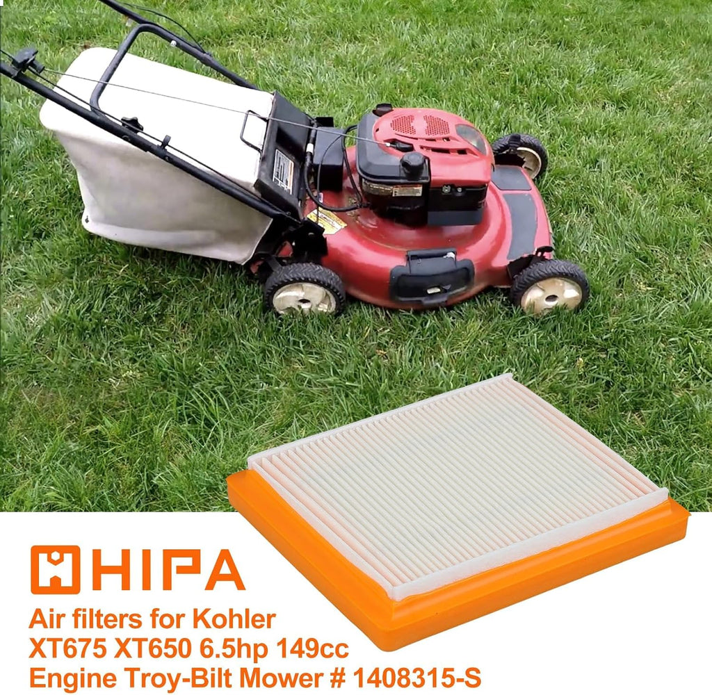 Hipa XT675 14 083 15-S Air Filter for Kohler Toro 20371 6.75 149cc Engine
