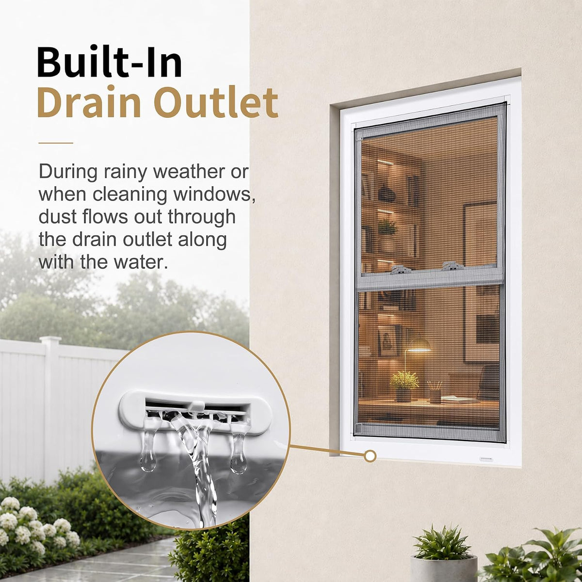 Vinyl Double Hung Sliding Window 30x54, Double Pane Glass, White