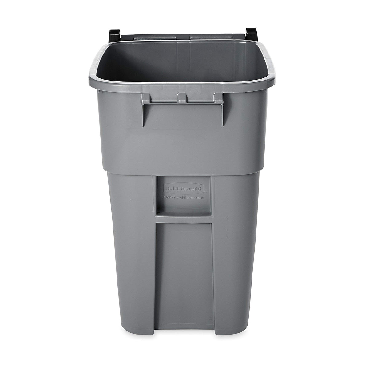 Brute Rollout Trash Can, Gray, 65-Gallon