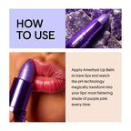 Amethyst Glimmer Balm - Hydrating Color Changing pH Lip Balm