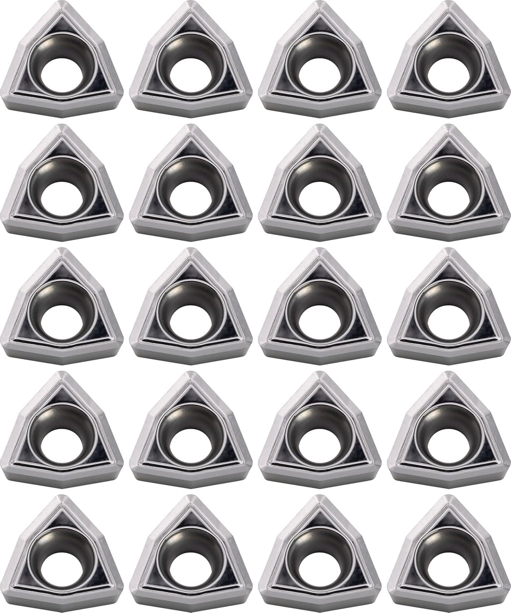 CME WCMX050308 Drilling Inserts, Uncoated, Aluminum, 20 pcs