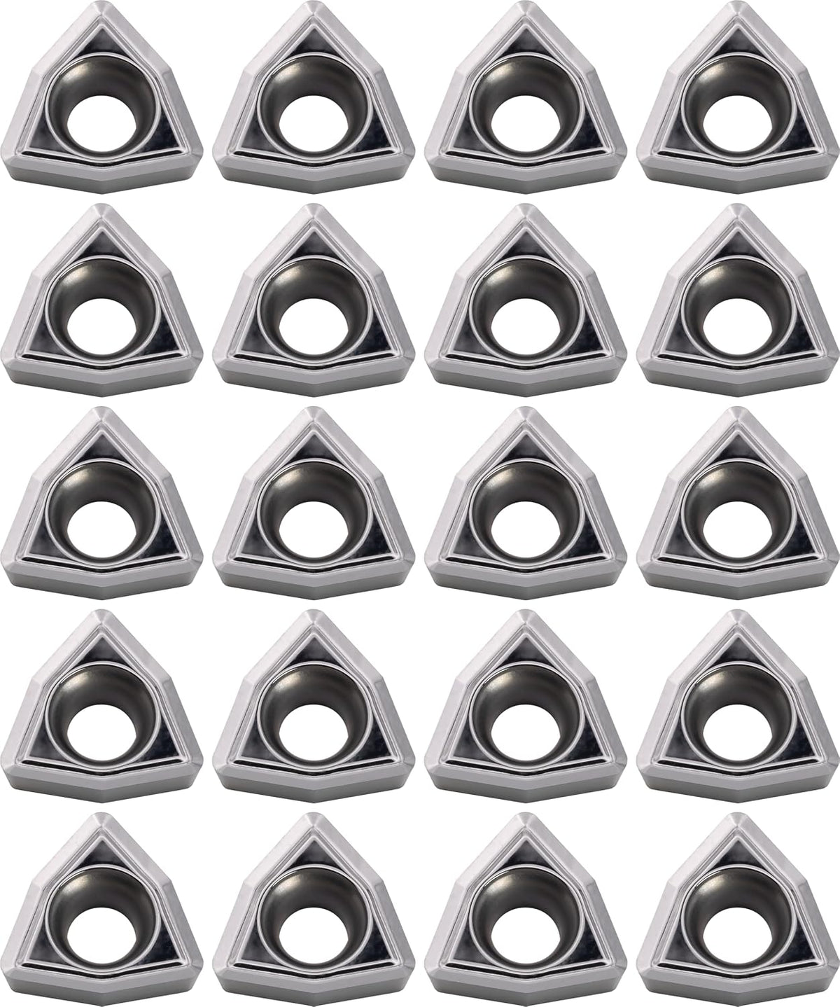 CME WCMX050308 Drilling Inserts, Uncoated, Aluminum, 20 pcs