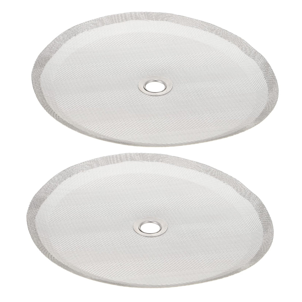 2pcs Stainless Steel Mesh Filters for 8-cup Coffee Makers