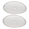2pcs Stainless Steel Mesh Filters for 8-cup Coffee Makers