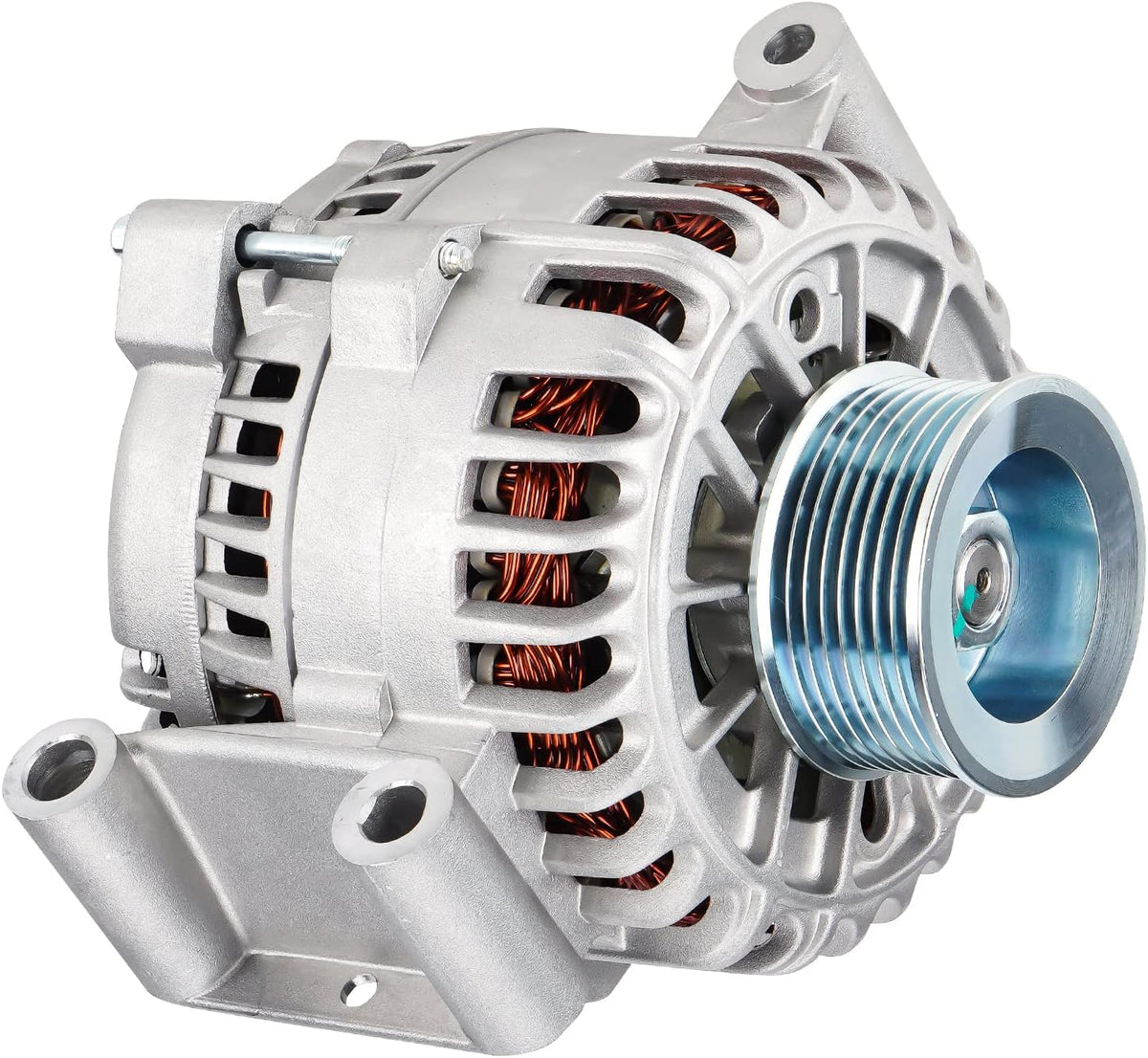 New Alternators 11385 Fit for Ford F-250 F-350 Super Duty 6.0L 2005 2006 2007, 5C3T-BA, 6C3T-BA, 6C3Z-10346-BBRM, AFD0131, 40014075
