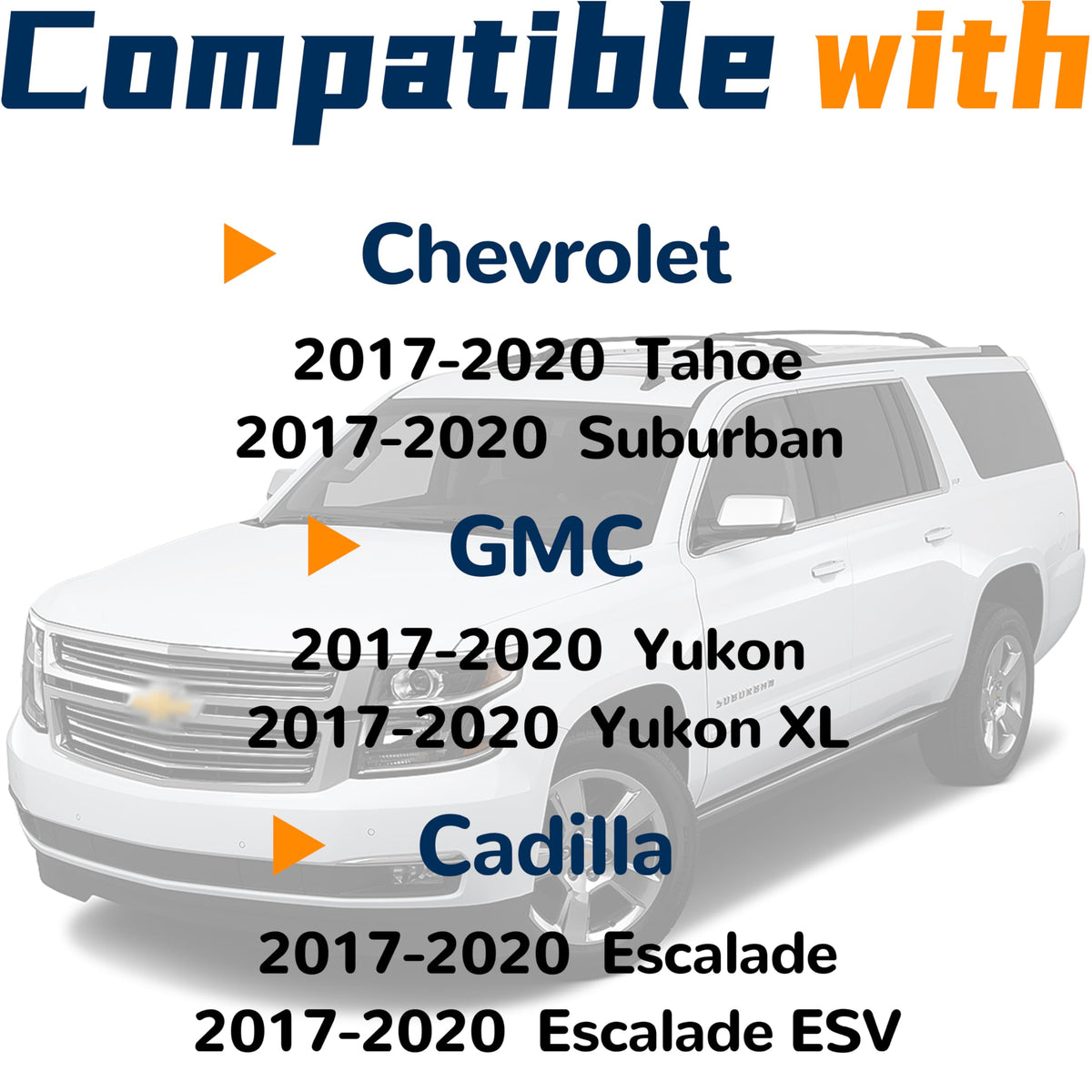DIMEANI Active Grille Shutter with Motor Compatible with Chevrolet Tahoe