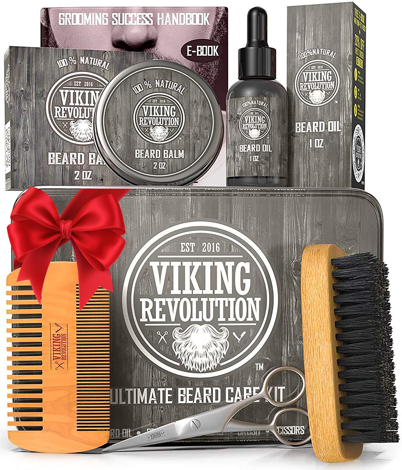 Ultimate Beard Kit - Classic, 5 Pcs with Metal Box