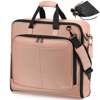 Travel Garment Bag Carry on Suit Bag for Women 51'' Waterproof Garment Bags Dress Bag for Travel Business Hanging