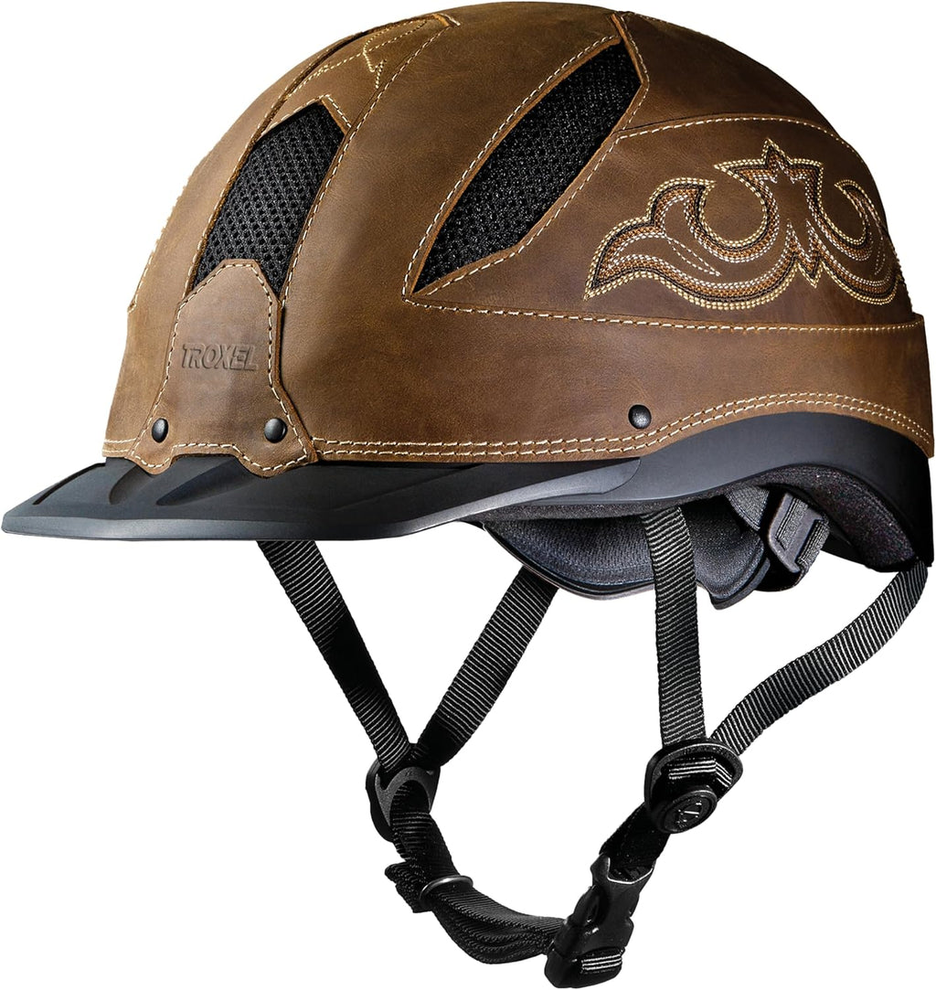 Cheyenne Rugged Horse Riding Helmet, Low-Profile, Self-Adjustable Design, Safety Horseback Riding Gear