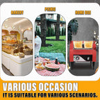 Commercial Conveyor Toaster 300 Slices/Hour Red Conveyor Toaster 3 Modes/7 Speeds Stainless Steel Tabletop Toaster