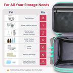 First Aid Bags Empty, Medical Travel Bag with Multi Pockets