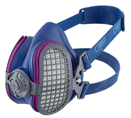 ELIPSE Elastomeric Half Mask Respirator with Source Control with Replaceable and Reusable Filters Included, size S/M