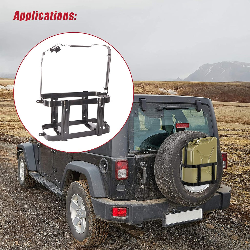 Gas Can Holder for 5 Gallon Steel Jerry Can