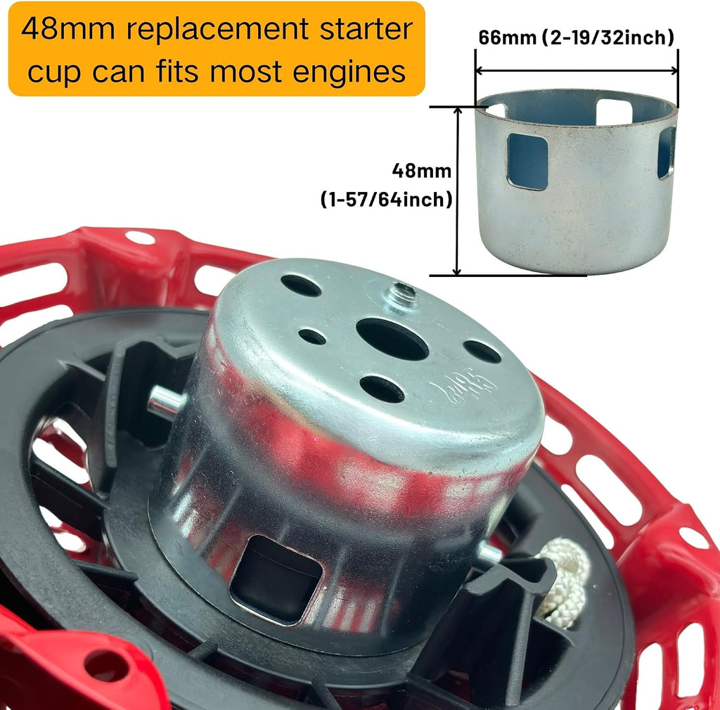 GX160 Pull Start Assembly GX120 GX200 Recoil Starter Pull Rope String