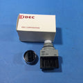 IDEC ASW210 1 Normally Open Contact, 2 Position, 22 MM Diameter, KNOB Operator, MAINTAINED, SELECTOR Switch, TW Series