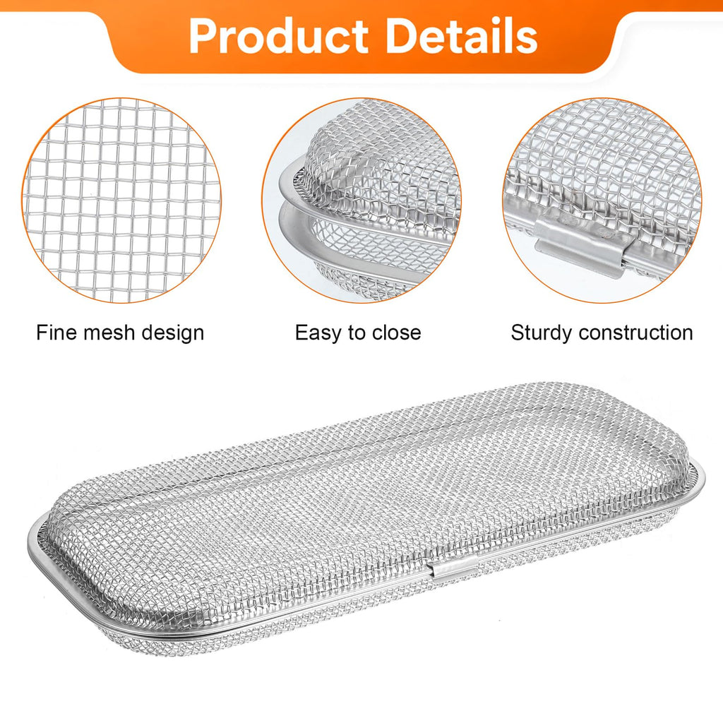 2 Pcs Dishwasher Basket For Small Items, Utensil Holder for Spoons Forks