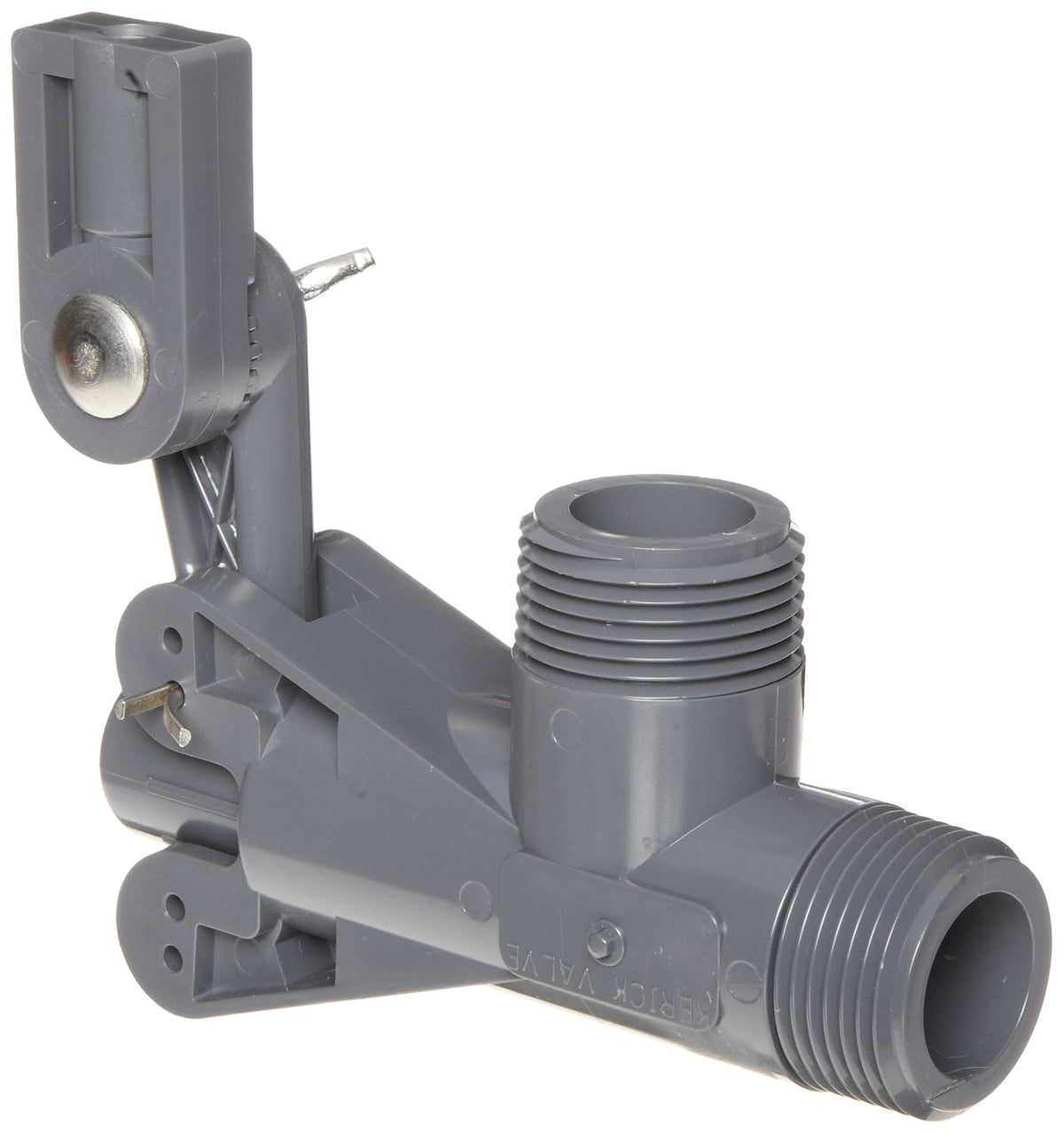 Kerick Valve PS100SS PVC Float Valve, Standard Mount, 60 gpm at 60 psi, 1" NPT Male