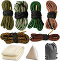 Gun Snake Cleaner, Barrel Rope for Handguns and Rifles .22 .223 & 5.56mm/.22.357.38.380, 9mm/.30 308 30-06 303