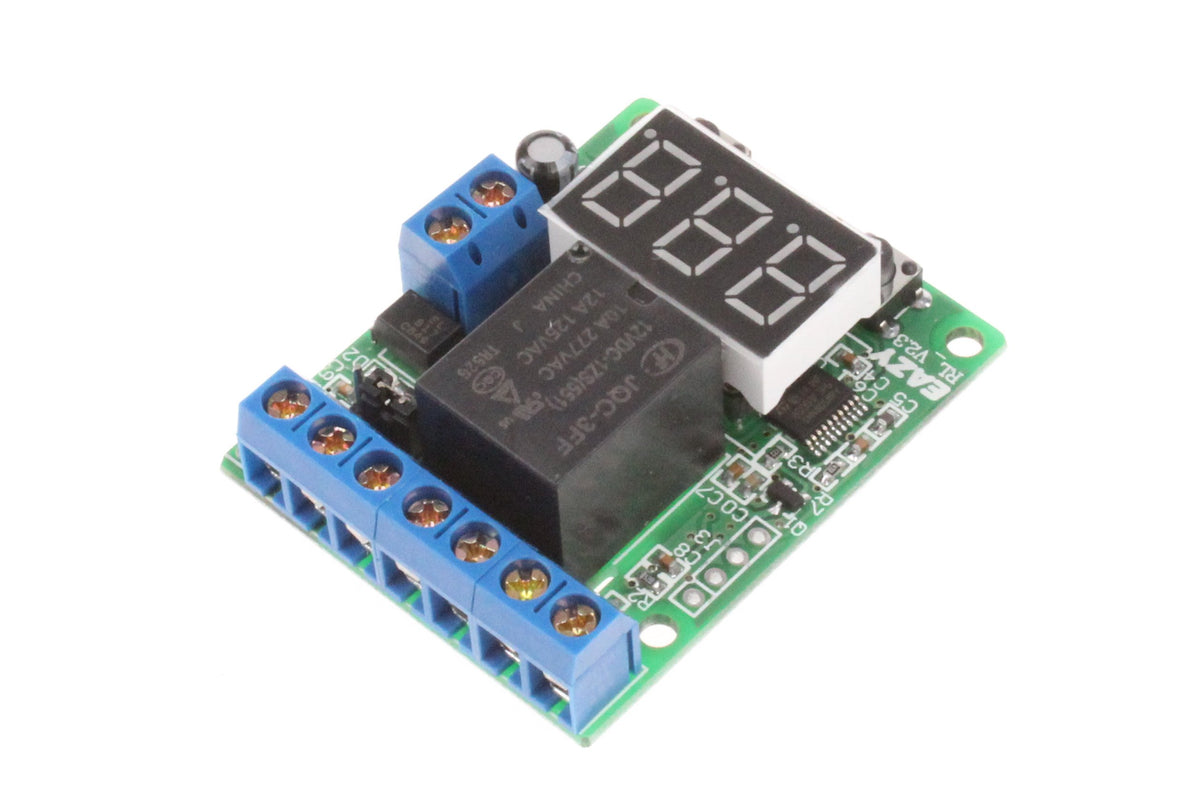 NOYITO Voltage Relay Module Upper Lower Limit Detection Control Switch Off ON Over Voltage Protection Battery Charge Discharge Timing (12V)