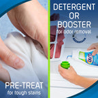 ProWash Workwear Odor & Stain Remover, Laundry Detergent, 22 oz, 2-Pack