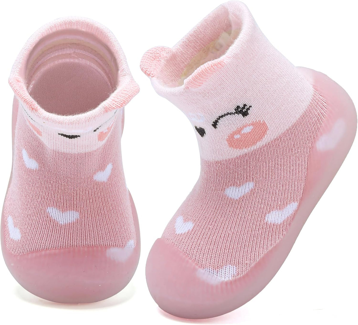 Baby Sock Shoes Boys Girls First Walking Shoes Soft Non Slip Slipper Infant