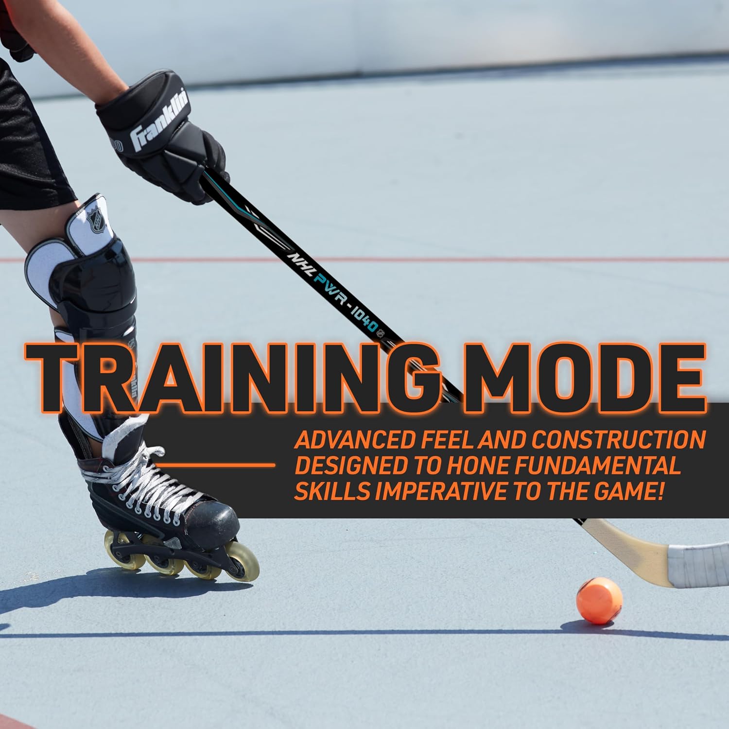 Franklin Sports NHL Kids Street Hockey Sticks - Youth, Junior + Senior Sticks - Right + Left Handed - 40", 48" + 56"