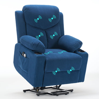 Power Lift Recliner Chair with Massage for Elderly