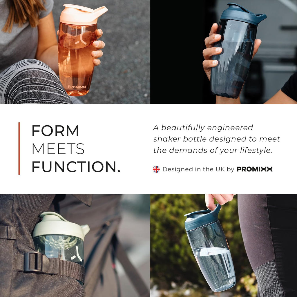 Pursuit Protein Shaker Bottle (24 oz) – Silent No-Ball Mixer, Leak-Proof Lid, BPA/BPS & Phthalate-Free ECOZEN –