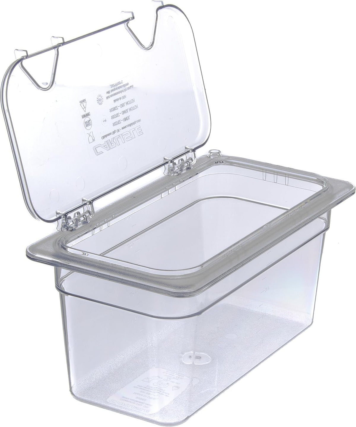 Carlisle StorPlus Polycarbonate Food Pan, 1/3 Size, 5.7 Qt, 1 Ct, Clear
