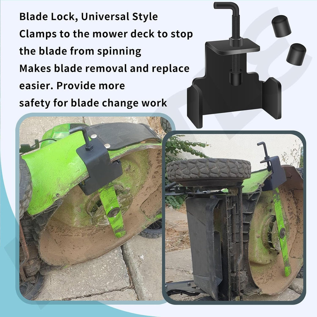 490-850-0005 Universal Mower Blade Removal Tool/Lawn Mower Blade Clamp Compatible with MTD 21" Walk Behind and Riding