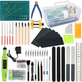 Gundam Tool Kit,103 Pcs Professional Model Tool Kit for Gundam, Modeling Tools for Plastic Models,Gunpla Tool Kits